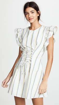 Woman Dress Summer 2018 Striped Casual Designer Womens Dresses